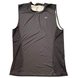 Tapout Mens Sleeveless Athletic Performance Shirt Black Lightweight Tank Size XL